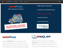 Tablet Screenshot of moto-firma.pl